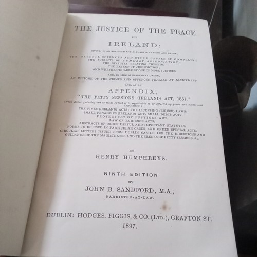 Antique irish law book the - law,