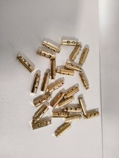 25PCS Brass Gold Cord Locks