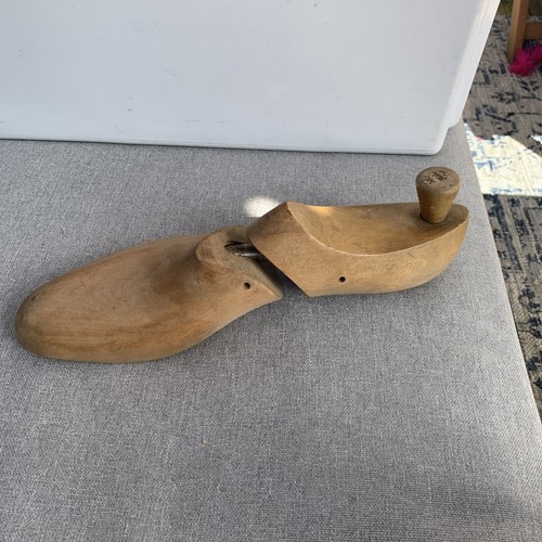 Antique wooden shoe last - antique,