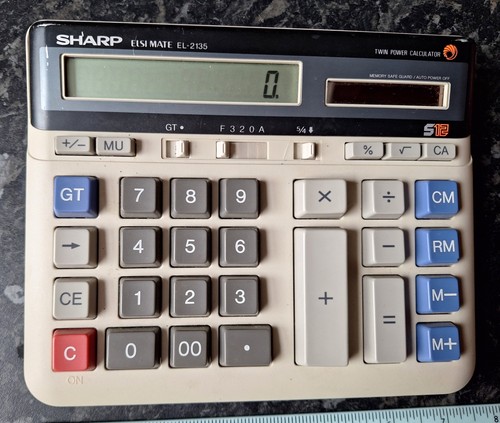 Sharp calculator elsi mate - sharp,