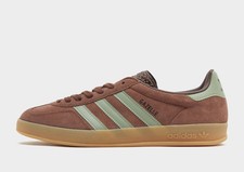 Adidas Originals Gazelle Indoor ( Men Sizes: UK 8 & 10 ) Brown / Silver Green