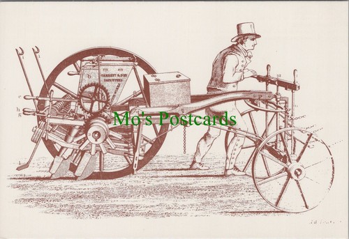 Farming postcard victorian - farming,