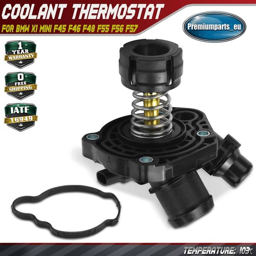 Coolant thermostat for bmw - coolant, x1
