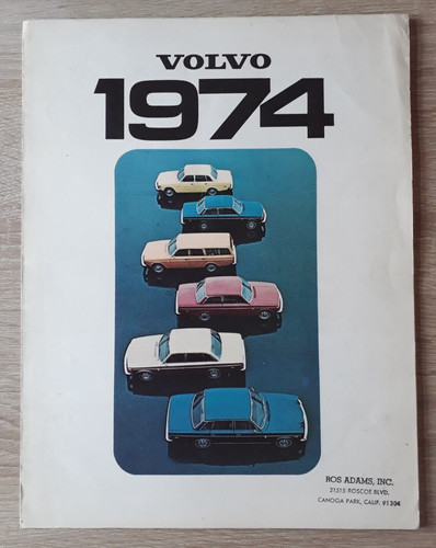 Volvo range brochure 1974 - volvo,