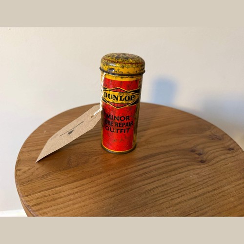 Vintage dunlop tin minor tube - vintage,