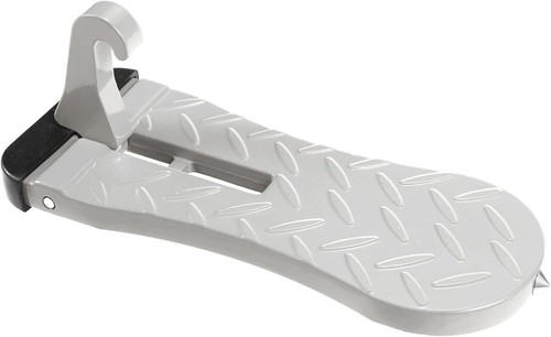 Car door step - foldable, roof