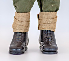 Vintage Action Man VAMAN Repro Para  2nd Issue Puttees  Beige (One Pair only )