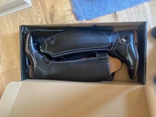 Petrie black long - long, leather