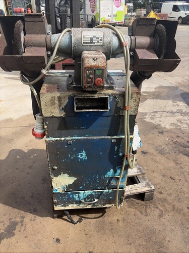 Pedestal grinder with - grinder,