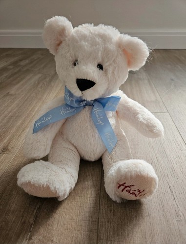 White hamleys teddy bear soft - white,