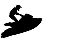 New Jetski Vinyl Decal for Cars Crafts walls tumblers cups bottles watercraft