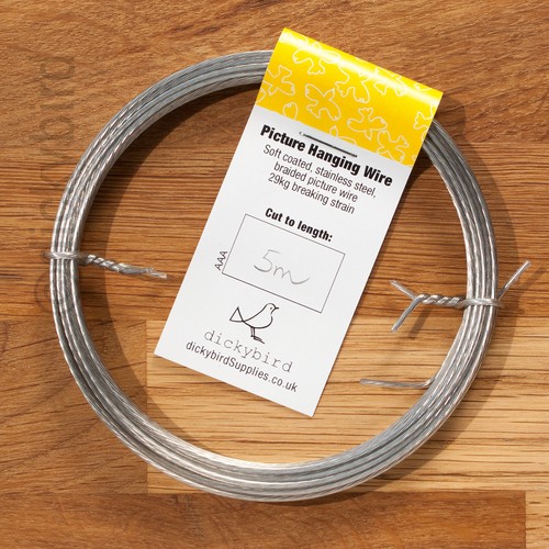 Picture hanging wire - 5m,