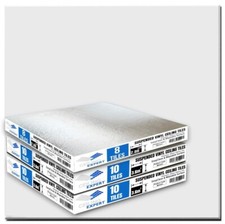 10m2 Suspended Ceiling Vinyl Wipeable 595x595 EasyClean 600x600mm 28 Tiles Pack 