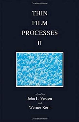 Thin film processes hardcover - film,