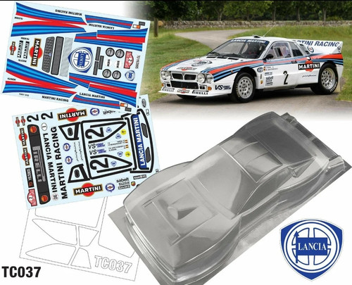 Tc037 lancia 037 - clear, body