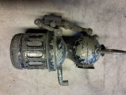 Vintage carbide cycle lamp - carbide,