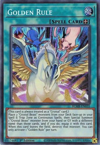 Konami golden rule - yu-gi-oh!,