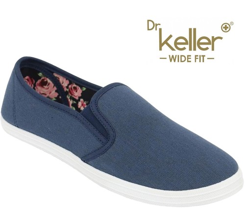 Keller womens navy wide - womens, e