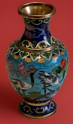 Cloisonné stunning antique - cloisonné,