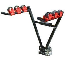 Cycle Carrier Towball Mount 3 Bike Steel Foldable - Design to fit onto Towball