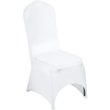 50pcs Chair Covers White
