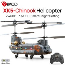 RC Helicopter XK5 Chinook 3.5CH Smart Height Setting Remote Control Aircraft