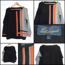 LUISA SPAGNOLI 'MARLON' VIRGIN WOOL JUMPER - LARGE - NEW WITHOUT TAGS