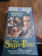 The Sign of Four Ian Richardson as Sherlock Holmes pre cert vhs  embassy 1983