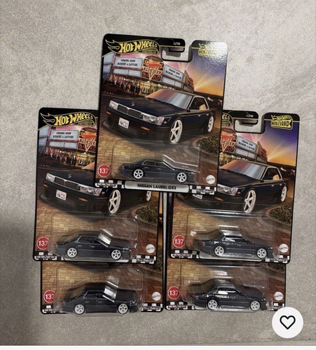 Hot wheels nissan laurel c33 - wheels,