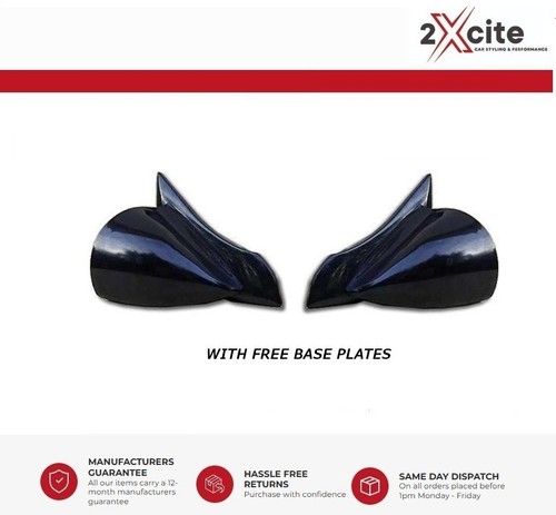 Mirrors for peugeot 206 black - for,