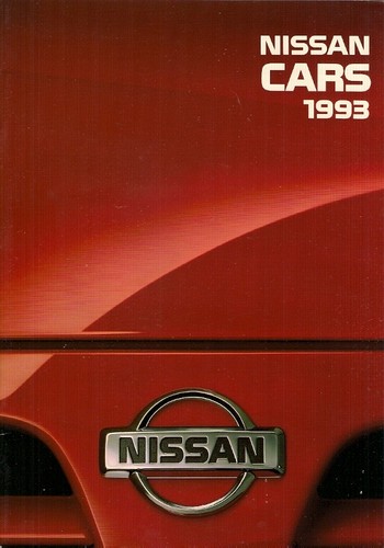Nissan range 1993 - 1993-94, market