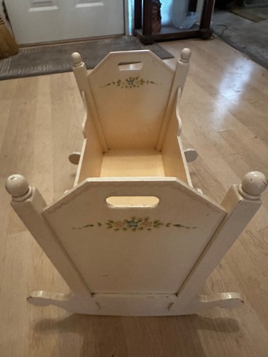 1950s vintage cradle wooden - 1950s,