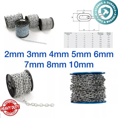 Steel chain strong heavy duty - steel,
