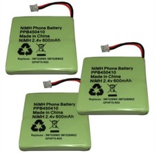 3 Batteries for BT Verve 410/450 Cordless Telephone PPB450410 2.4V 600mAH "NEW"
