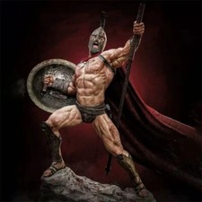 1/24 Resin Figure Model Kit LEONIDAS King Of Sparta Warriors Miniature Statue