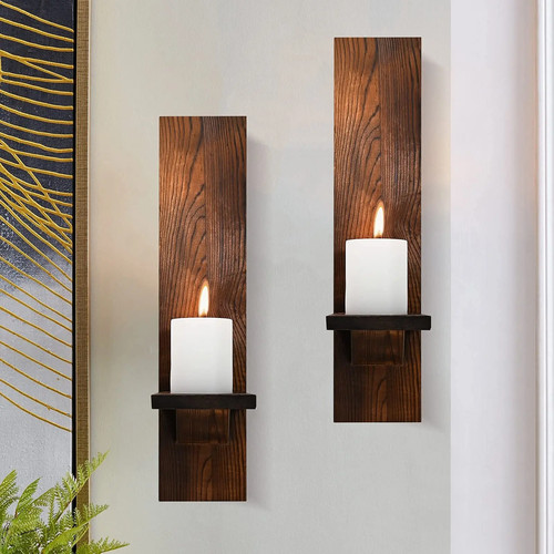 Set wooden wall - set,