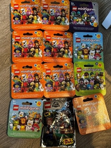 Lego cmf minifigure and poly - and,