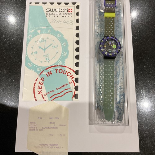 1992 swatch scuba - swatch, sdb101