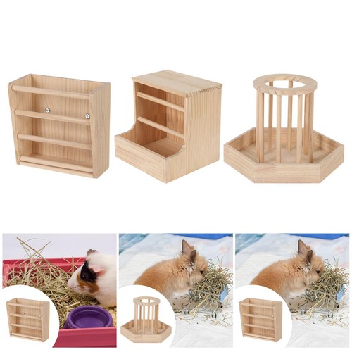 Wooden hay feeder small - hay,