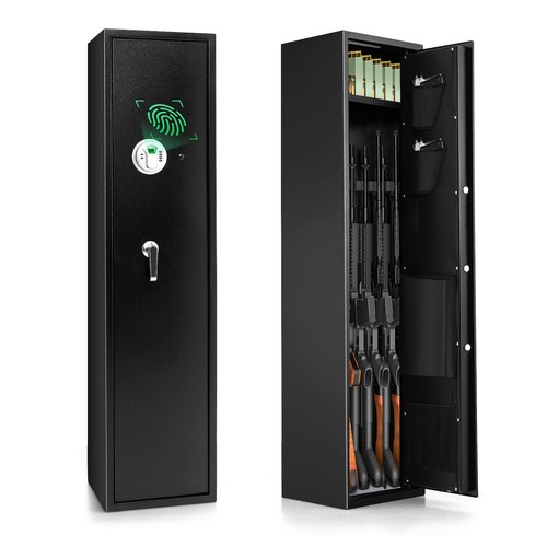 Adjustable gun safe with - adjustable,