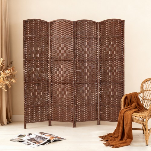 Solid hand made wicker folding - made,