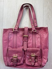 Mulberry Pink Roxanne Large Leather Tote