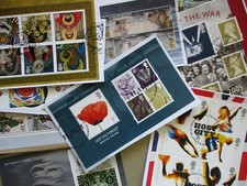 10 x  Used Mini Sheets