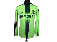 Chelsea Football Shirt TECHFIT third kit Size Small L/S Soccer Jersey