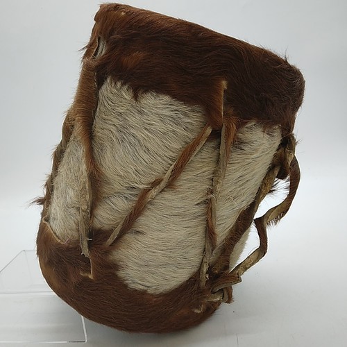 African drum goatskin covered - drum,,
