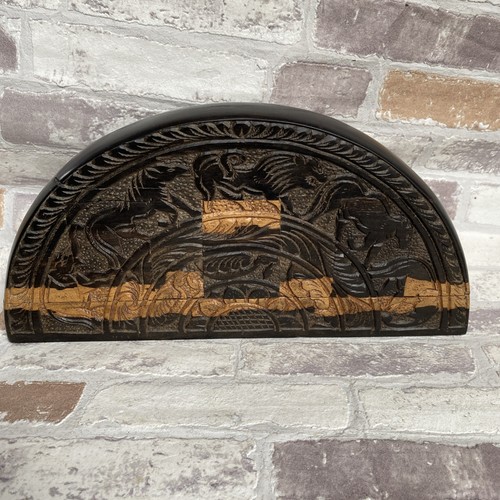Hand carved wooden - wooden,