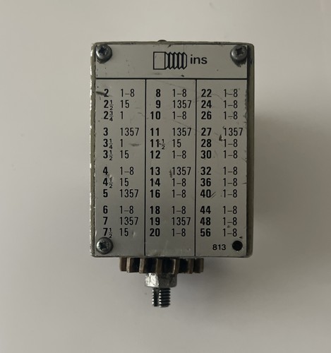 Harrison m300 thread dial - thread,