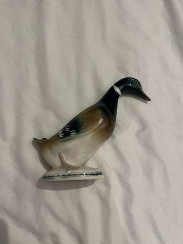 Mallard duck ornament figurine