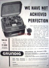 GRUNDIG 'TK8-3D' Reel-to-Reel