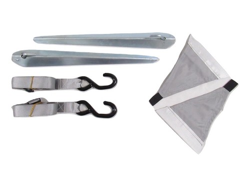 Caravan awning tie down - caravan,